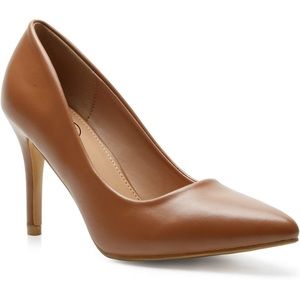 Pointe Toe High Heeled Pump - Size 10
